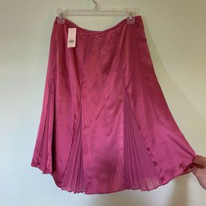 NWT: Anne Taylor Silk Skirt